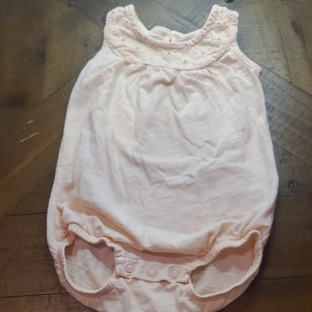Carter's Pink Sleeveless Bodysuit